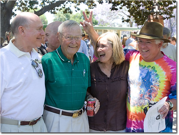 Walt Unger, John Callard (Well Loved Math Teacher & Football Coach), Jan (Sorensen) Tonner, Al Rosenstein