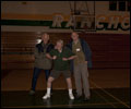 Barrie Smith, Terry Carter, Mike Edgar in the Gym
