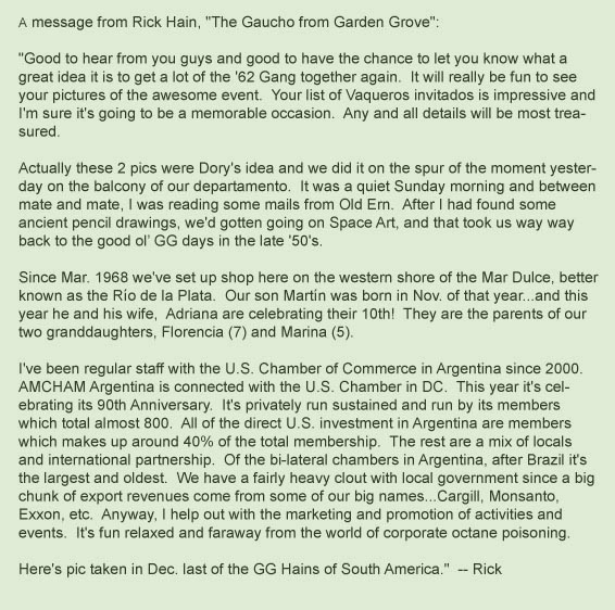 Message From Rick