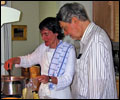 Sharon and Bob Iding Preparing Some Fallon Delight!