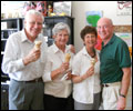 Tom and Anne Sexton, Marti and Walt Unger